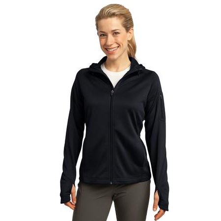 Sport-Tek - Ladies Tech Fleece Full-Zip Hooded Jacket. L248