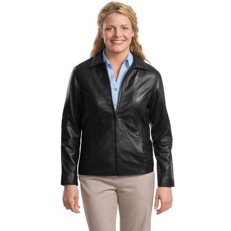 Port Authority - Ladies Park Avenue Lambskin Jacket.  L785