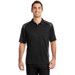 CornerStone &#174;  Select Snag-Proof Two Way Colorblock Pocket Polo. CS416